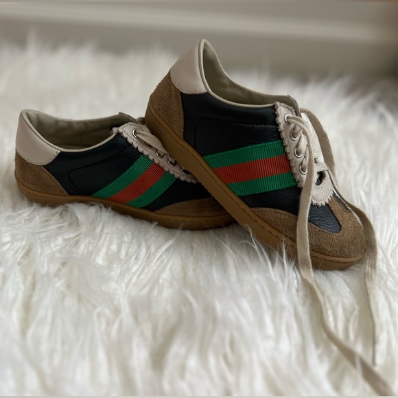 gucci tie up shoes